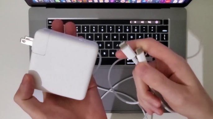 Plug in MacBook