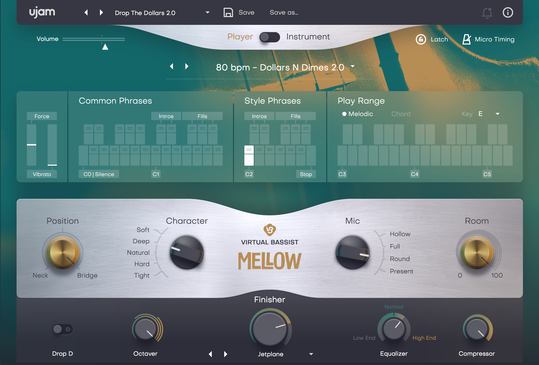 Virtual Bassist MELLOW 2.1 – User Guide – UJAM